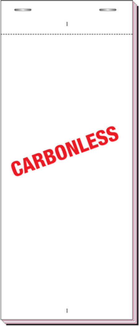 PAD230D, Carbonless Duplicate, 3.75" x 9" (8" Tearout)