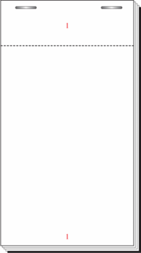 PAD24 Single Part, 3" x 5.5" (4.5" Tear out)